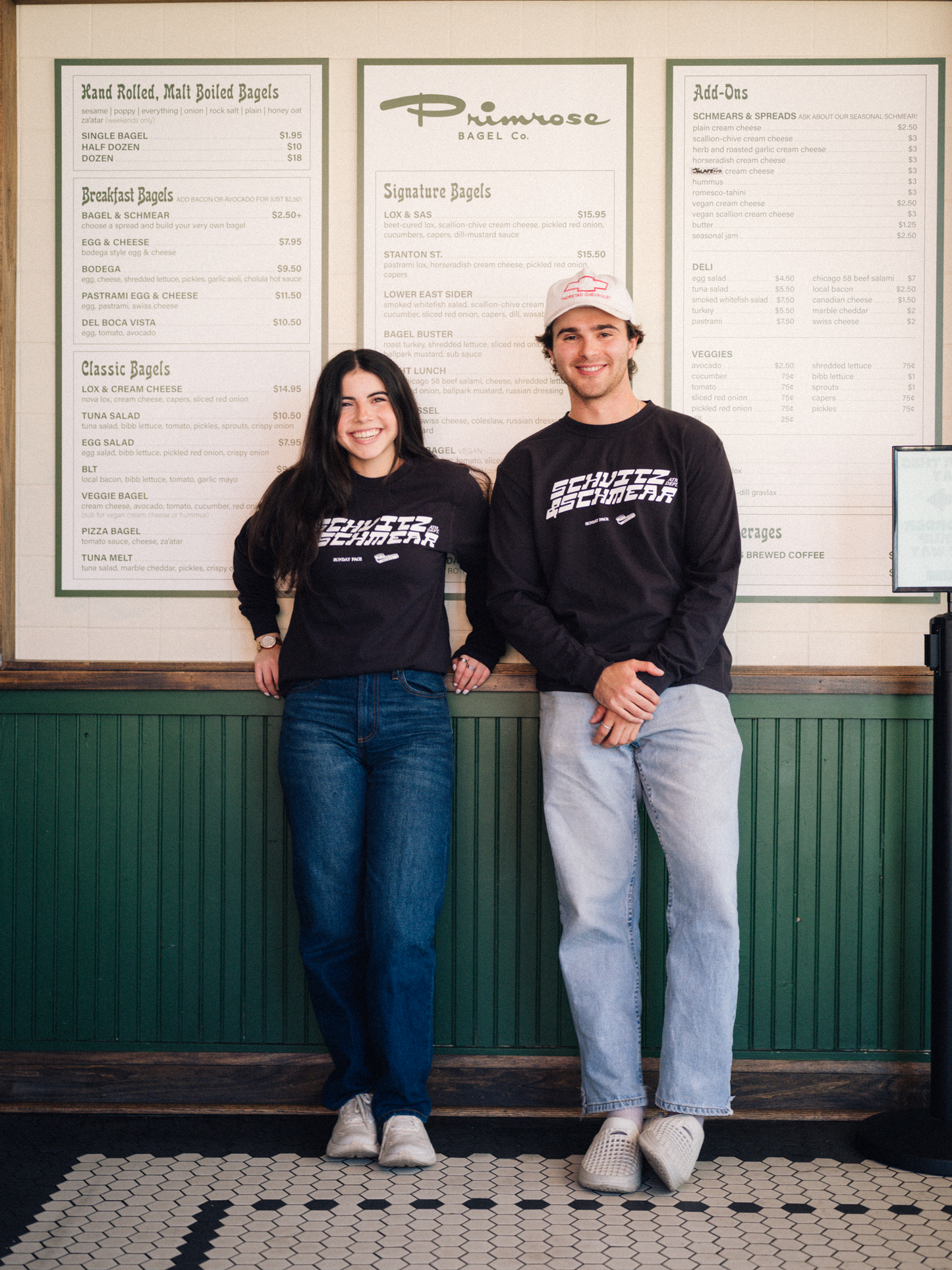 Primrose Bagel x Sunday Pace Schvitz & Schmear Long-Sleeve