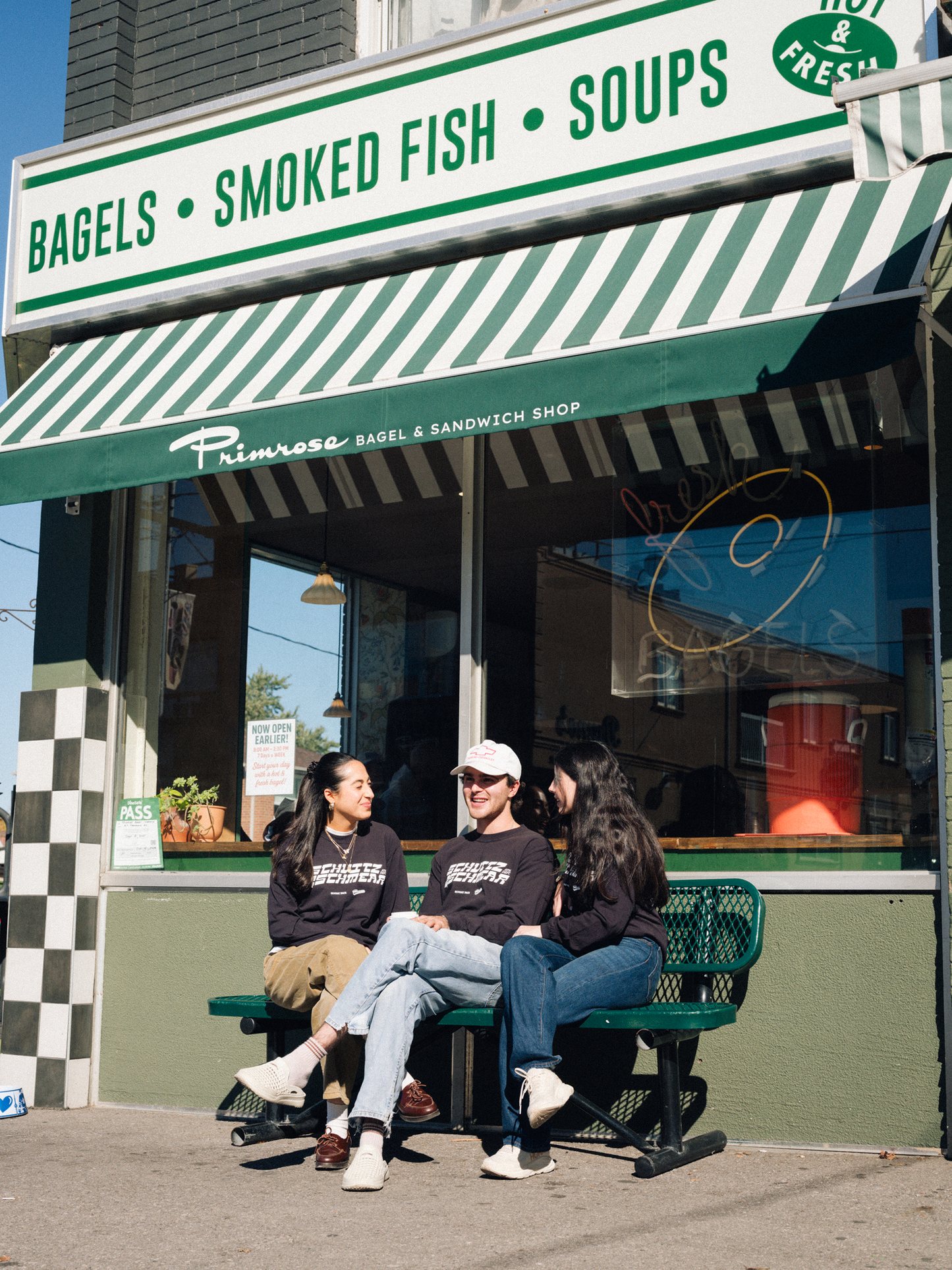 Primrose Bagel x Sunday Pace Schvitz & Schmear Long-Sleeve